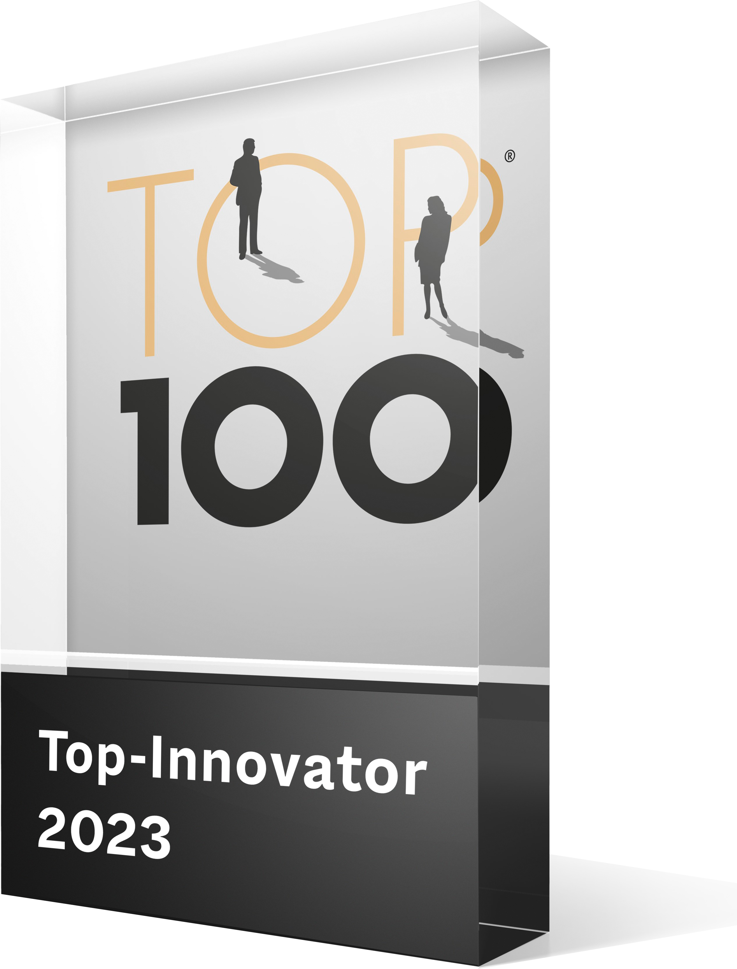 TOP100-Trophäe als 3D-Ansicht